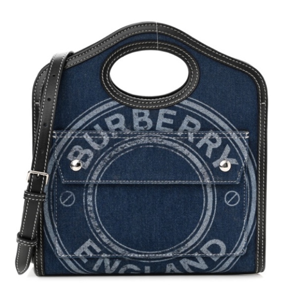 100% Authentic!! Great condition Burberry denim purse